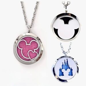 FIKA Mickey Mouse Aromatherapy Essential Oils Necklace